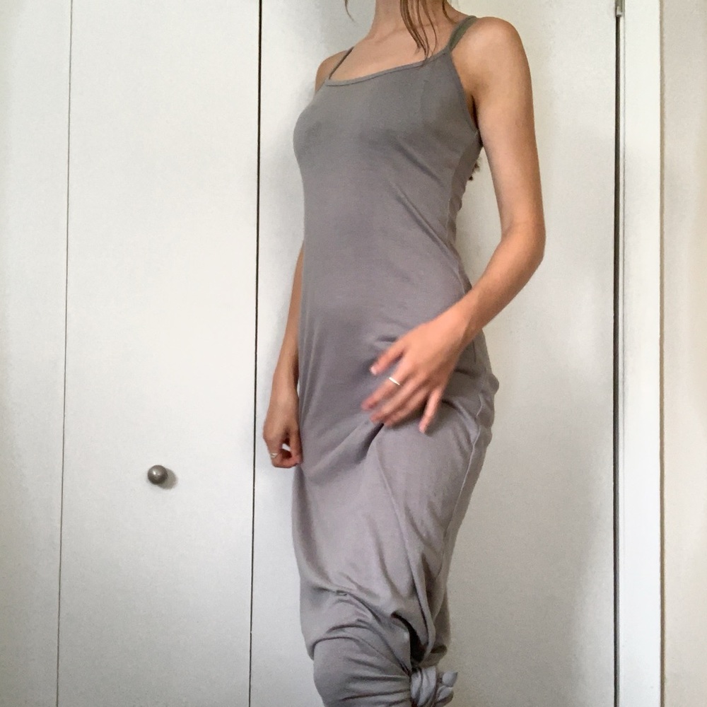 Spaghetti strap maxi dress
